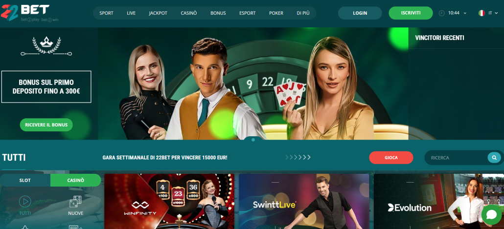 22Bet Casino